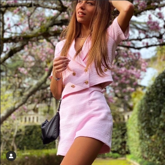 Zara Textured Weave Shorts NWT - Picture 10 of 17